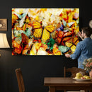 Butterfly Wall Art Canvas Print – Colorful Abstract Nature by MyGreatCanvas | Canvas Wall Art Prints | Photo Prints & Wall Decor