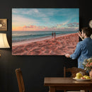 Pastel Beach Wall Art Canvas Print – Soft Coastal by MyGreatCanvas | Canvas Wall Art Prints | Photo Prints & Wall Decor