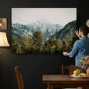 Mountain Forest Wall Art Canvas Print, Alpine Landscape by MyGreatCanvas | Canvas Wall Art Prints | Photo Prints & Wall Decor