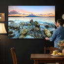 Mayon Volcano Seascape Wall Art Canvas Print, Tropical Ocean by MyGreatCanvas | Canvas Wall Art Prints | Photo Prints & Wall Decor
