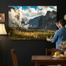Yosemite Valley River Wall Art Canvas Print by MyGreatCanvas | Canvas Wall Art Prints | Photo Prints & Wall Decor