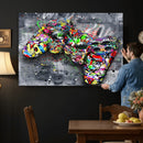 Graffiti Gaming Canvas Wall Art For Bedroom - Gaming Wall by MyGreatCanvas | Canvas Wall Art Prints | Photo Prints & Wall Decor