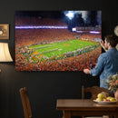 Clemson Football Stadium Wall Art Canvas Print, College by MyGreatCanvas | Canvas Wall Art Prints | Photo Prints & Wall Decor