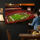 Georgia Bulldogs Stadium Wall Art Canvas Print, Sanford by MyGreatCanvas | Canvas Wall Art Prints | Photo Prints & Wall Decor