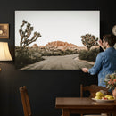 Joshua Tree Desert Wall Art Canvas Print, Minimal by MyGreatCanvas | Canvas Wall Art Prints | Photo Prints & Wall Decor