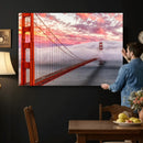 Golden Gate Bridge Wall Art Canvas Print – San Francisco by MyGreatCanvas | Canvas Wall Art Prints | Photo Prints & Wall Decor