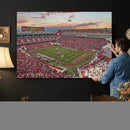 Donald W. Reynolds Razorback Stadium Wall Art Canvas Print – by MyGreatCanvas | Canvas Wall Art Prints | Photo Prints & Wall Decor