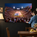 Oklahoma Memorial Stadium Wall Art Canvas Print – Oklahoma