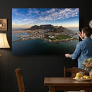 Cape Town Wall Art Canvas Print – Table Mountain Coastal by MyGreatCanvas | Canvas Wall Art Prints | Photo Prints & Wall Decor