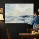 Abstract Coastal Landscape Wall Art Canvas Print – Soft Blue by MyGreatCanvas | Canvas Wall Art Prints | Photo Prints & Wall Decor