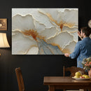 White Gold Floral Canvas Wall Art — Textured Flower Print | by MyGreatCanvas | Canvas Wall Art Prints | Photo Prints & Wall Decor