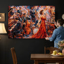 Jazz Band Canvas Wall Art — Jazz Club Singer Saxophone Print by MyGreatCanvas | Canvas Wall Art Prints | Photo Prints & Wall Decor