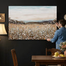 Neutral Wildflower Field Canvas Wall Art — Beige Earth Tone by MyGreatCanvas | Canvas Wall Art Prints | Photo Prints & Wall Decor