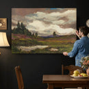 Gustav Macoun Heathland Canvas Print, Czech Landscape Oil by MyGreatCanvas | Canvas Wall Art Prints | Photo Prints & Wall Decor