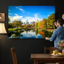 Charlotte Skyline Canvas Wall Art Print – North Carolina Cityscape Photography Print by MyGreatCanvas | Canvas Wall Art Prints | Photo Prints & Wall Decor