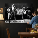 Led Zeppelin Live Concert Canvas Wall Art, Classic Rock Band Photography Print, Vintage Music Stage Performance Artwork by MyGreatCanvas | Canvas Wall Art Prints | Photo Prints & Wall Decor