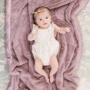 Lush Receiving Blanket 30x40 Inch by Saranoni
