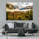 Half Dome Yosemite Canvas Wall Art – Majestic Triptych
