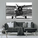 Wall Art Old War Plane Canvas Print by MyGreatCanvas | Canvas Wall Art Prints | Photo Prints & Wall Decor