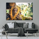 Hinduism Statue Wall Art Canvas Print