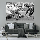 American Football Player Wall Art Canvas Print by MyGreatCanvas | Canvas Wall Art Prints | Photo Prints & Wall Decor