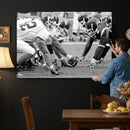 American Football Player Wall Art Canvas Print