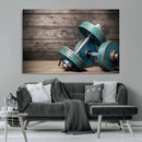 Dambell and Sport Wall Art Canvas Print by MyGreatCanvas | Canvas Wall Art Prints | Photo Prints & Wall Decor