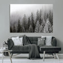 Big Foggy Forest and Misty Trees Forest Wall Art Canvas by MyGreatCanvas | Canvas Wall Art Prints | Photo Prints & Wall Decor