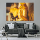 Gold Buddha Statue Hands Wall Art Canvas Print by MyGreatCanvas | Canvas Wall Art Prints | Photo Prints & Wall Decor