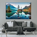 Crystal Clear Lake Wall Art | Mountains Wall Art Canvas | 3 by MyGreatCanvas | Canvas Wall Art Prints | Photo Prints & Wall Decor