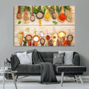 Kitchen Spice on the Table Wall Art, Kitchen Spice Wall Art by MyGreatCanvas | Canvas Wall Art Prints | Photo Prints & Wall Decor