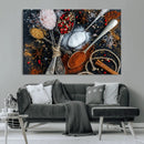 Spices and Seasonings Canvas Wall Art – Colorful Triptych by MyGreatCanvas | Canvas Wall Art Prints | Photo Prints & Wall Decor