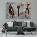 African American Wall Art – Elegant African Women Canvas