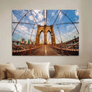 Brooklyn Bridge Manhattan Wall Art Canvas Print by MyGreatCanvas | Canvas Wall Art Prints | Photo Prints & Wall Decor