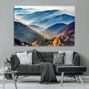Mountains Forest Autumn Wall Art Canvas Print by MyGreatCanvas | Canvas Wall Art Prints | Photo Prints & Wall Decor