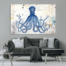 Octopus Canvas Wall Art | Coastal Marine Life Artwork for by MyGreatCanvas | Canvas Wall Art Prints | Photo Prints & Wall Decor