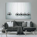 Newton's Cradle Wall Art Canvas Print, Framed Newton Cradle