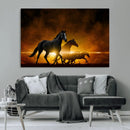 Horse Wall Art Canvas Print, Multi Panel Animal Canvas Print