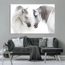 White Horse Wall Art Animal Canvas Print by MyGreatCanvas | Canvas Wall Art Prints | Photo Prints & Wall Decor