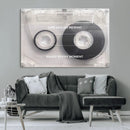Vintage Cassette Tape Canvas Wall Art - Inspirational 'Life by MyGreatCanvas | Canvas Wall Art Prints | Photo Prints & Wall Decor