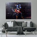 American Football Wall Art Canvas Print, Stadium Sport Wall by MyGreatCanvas | Canvas Wall Art Prints | Photo Prints & Wall Decor
