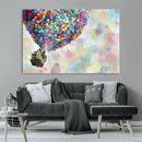 Up Pixar Poster, Look Up Pixar Wall Art, Up Pixar Canvas,