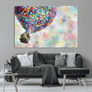 Up Pixar Poster, Look Up Pixar Wall Art, Up Pixar Canvas,