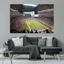 Dallas Cowboys Football Team Print - Arlington AT&T Stadium by MyGreatCanvas | Canvas Wall Art Prints | Photo Prints & Wall Decor