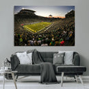 Oregon Stadium Canvas Wall Art - Captivating Game Day Scene