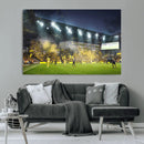Columbus Crew Stadium Match Triple Canvas Wall Art - Dynamic