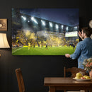 Columbus Crew Stadium Match Triple Canvas Wall Art - Dynamic