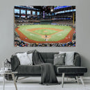Texas Rangers Baseball Team Print - Arlington Globe Life