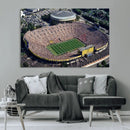 Michigan Wolverines Football Team Print - Ann Arbor Michigan