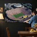 Michigan Wolverines Football Team Print - Ann Arbor Michigan